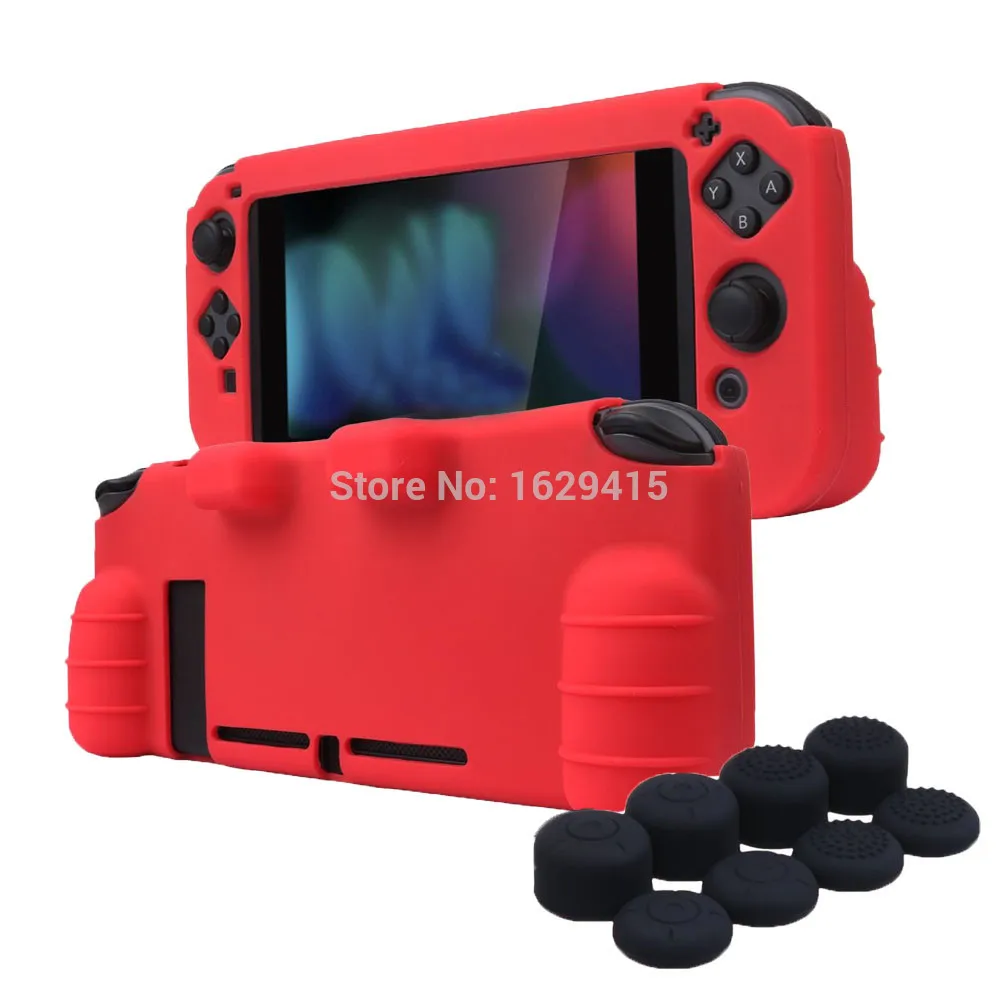 IVYUEEN for Nintend Switch NS Joy con Console Protective Thicker Silicone Case Skin Cover with 8 Thumb Stick Grip Caps
IVYUEEN for Nintend Switch NS Joy con Console Protective Thicker Silicone Case Skin Cover with 8 Thumb Stick Grip Caps