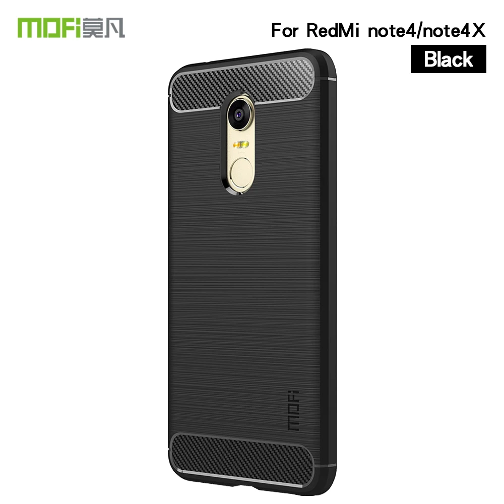 MOFi For Xiaomi redmi Note 4 Case Shockproof Carbon Fiber Soft TPU Anti-Knock Cover Cases For Xiaomi redmi Note 4X Capa Coque
MOFi For Xiaomi redmi Note 4 Case Shockproof Carbon Fiber Soft TPU Anti-Knock Cover Cases For Xiaomi redmi Note 4X Capa Coque