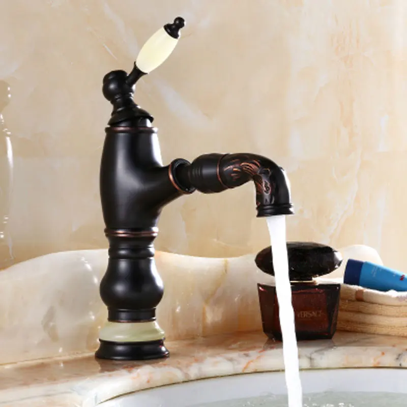 Black Bronze Ancient Drawing Face Pot Faucet All Copper Cold and Hot Water Expansion Shampoo Faucet
Black Bronze Ancient Drawing Face Pot Faucet All Copper Cold and Hot Water Expansion Shampoo Faucet