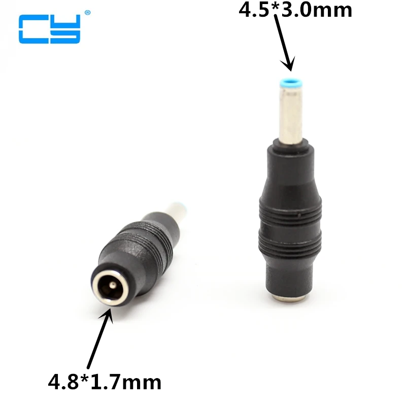 5pcs 4.8*1.7mm femea para 4.5*3.0mm dc masculino conector de alimentacao para hp compaq laptop adaptador 4.5*3.0mm power jack
5pcs 4.8*1.7mm femea para 4.5*3.0mm dc masculino conector de alimentacao para hp compaq laptop adaptador 4.5*3.0mm power jack