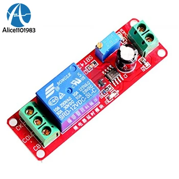 DC 12V Delay Relay Shield Module based on NE555 chip Timer Switch Adjustable Module Diy Electronic PCB Board
DC 12V Delay Relay Shield Module based on NE555 chip Timer Switch Adjustable Module Diy Electronic PCB Board