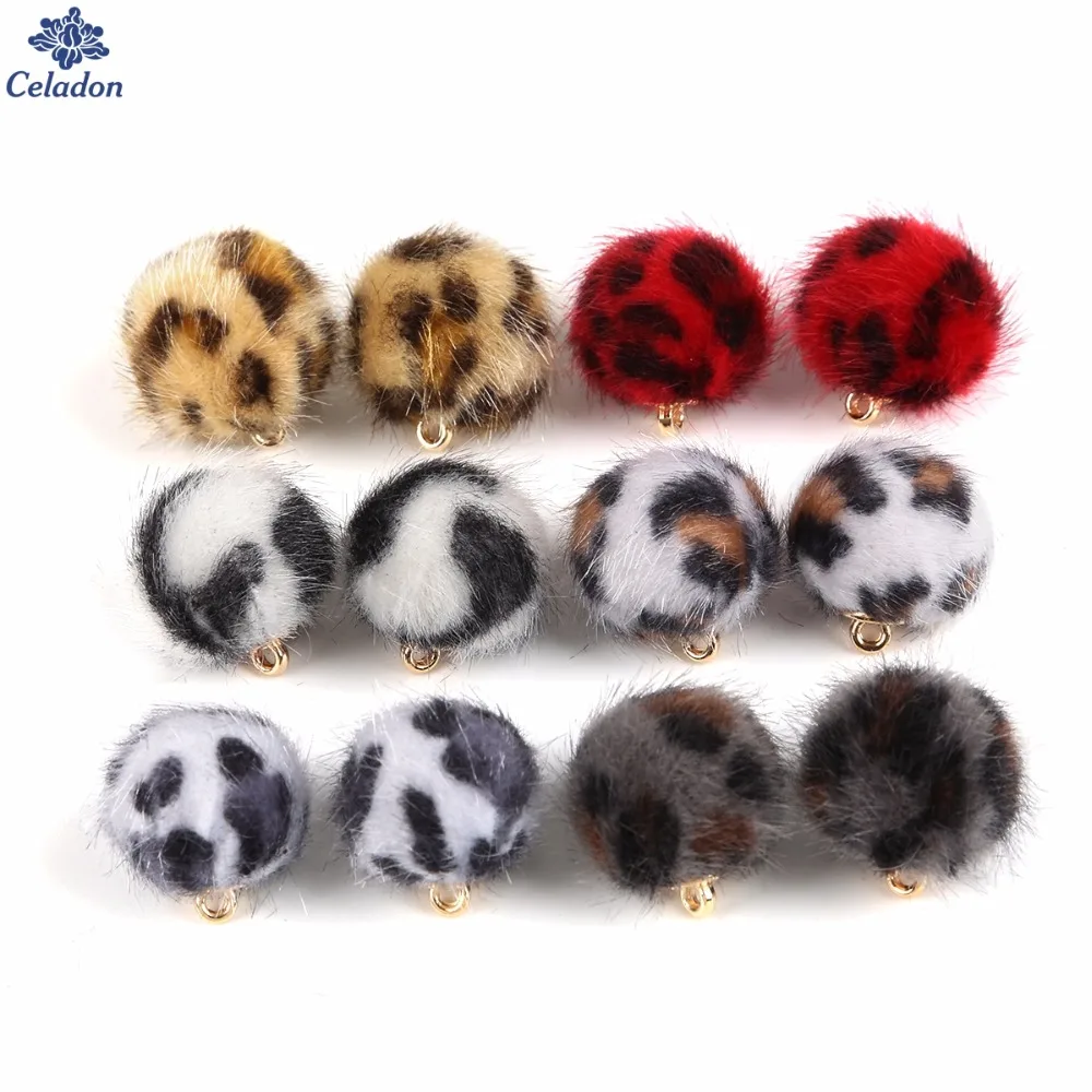 New Hot Style Hole 1.5mm 10-20pcs/bag Leopard Print Fur Covered Ball Beads Charm for DIY Jewelry Findings Making
New Hot Style Hole 1.5mm 10-20pcs/bag Leopard Print Fur Covered Ball Beads Charm for DIY Jewelry Findings Making