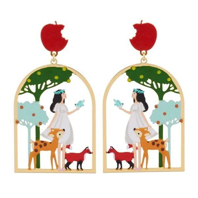 2018 Amybaby Handmade fashion Designer Enamel Glaze Snow White Fawn Raccoon Rabbit Drop Earrings Jewelry For Party
2018 Amybaby Handmade fashion Designer Enamel Glaze Snow White Fawn Raccoon Rabbit Drop Earrings Jewelry For Party