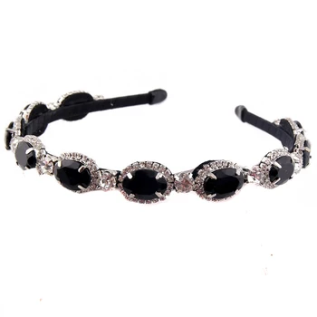 Elegant Diamante Rhinestone Hairband Sparkly Black Crystal Headband For Women Fashion Hair Jewelry Accessories
Elegant Diamante Rhinestone Hairband Sparkly Black Crystal Headband For Women Fashion Hair Jewelry Accessories