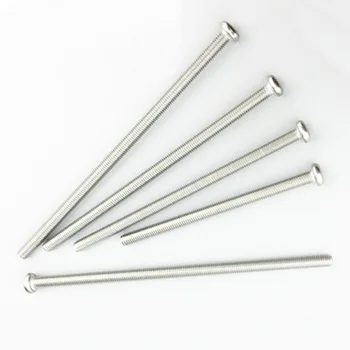 5pcs M3 Lengthened round head mechanical Phillips screw Pan heads tooth Cross 304 stainless steel 55mm-80mm Length
5pcs M3 Lengthened round head mechanical Phillips screw Pan heads tooth Cross 304 stainless steel 55mm-80mm Length