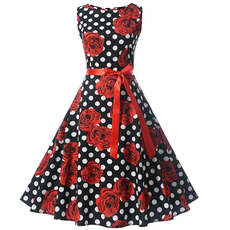 Women Summer Dress 2019 Casual Sexy Vintage Elegant Evening Party Dress A-Line Sleeveless Short Floral Dresses Plus Size
Women Summer Dress 2019 Casual Sexy Vintage Elegant Evening Party Dress A-Line Sleeveless Short Floral Dresses Plus Size