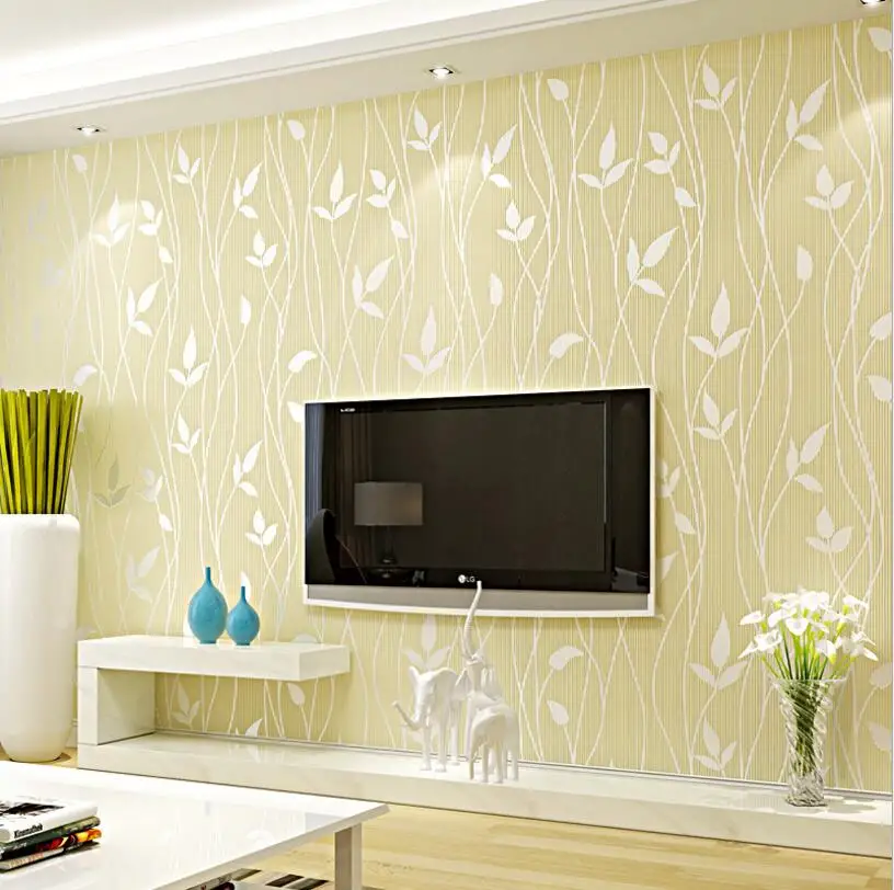 3D Beige Warm Home Decor Background Wallpaper Roll/Embossed Leaf Flocking Non-woven Bedroom Living Room Kid Backdrop Wallpaper
3D Beige Warm Home Decor Background Wallpaper Roll/Embossed Leaf Flocking Non-woven Bedroom Living Room Kid Backdrop Wallpaper