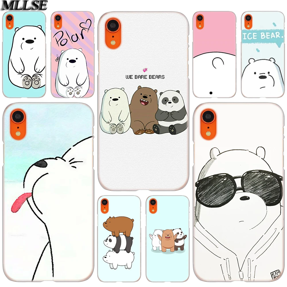 MLLSE We Bare Ice Bear Panda Fashion Cover Case for iphone XS Max X XR 8 7 6 Plus 5 SE 5S 5C 4 4S Mobile Phone Bags Hot
MLLSE We Bare Ice Bear Panda Fashion Cover Case for iphone XS Max X XR 8 7 6 Plus 5 SE 5S 5C 4 4S Mobile Phone Bags Hot