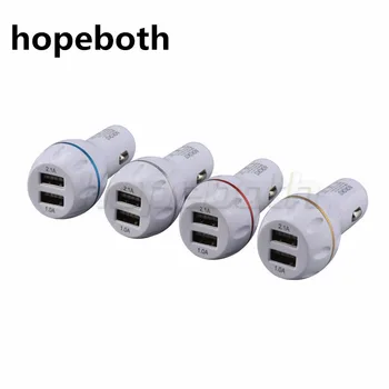 hopeboth 5V 2.1A Dual USB Ports Led Light Car Charger Adapter Universal Charing Adapter for iphone Samsung S7 HTC LG Cell phone
hopeboth 5V 2.1A Dual USB Ports Led Light Car Charger Adapter Universal Charing Adapter for iphone Samsung S7 HTC LG Cell phone