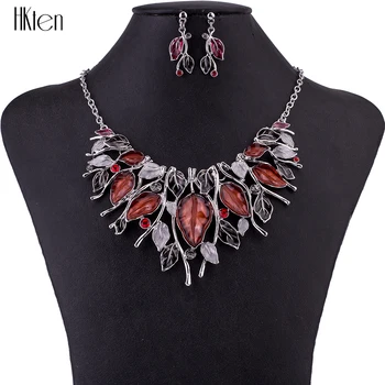 MS1504712 Fashion Jewelry Sets High Quality Necklace Sets For Women Jewelry Multicolored Resin Crystal Leaf Design Party Gift
MS1504712 Fashion Jewelry Sets High Quality Necklace Sets For Women Jewelry Multicolored Resin Crystal Leaf Design Party Gift