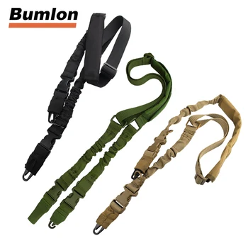 Tactical 2 Two Points Gun Sling Adjustable Strap Bungee with QD Buckles & Shoulder Protecter for Hunting Airsoft HT30-0006
Tactical 2 Two Points Gun Sling Adjustable Strap Bungee with QD Buckles & Shoulder Protecter for Hunting Airsoft HT30-0006