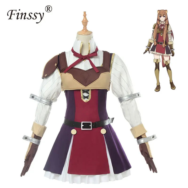 Anime Tate no Yuusha no Nariagari Cosplay The Rising of the Shield Hero Raphtalia Women Dress Full Set and wig Headwear
Anime Tate no Yuusha no Nariagari Cosplay The Rising of the Shield Hero Raphtalia Women Dress Full Set and wig Headwear