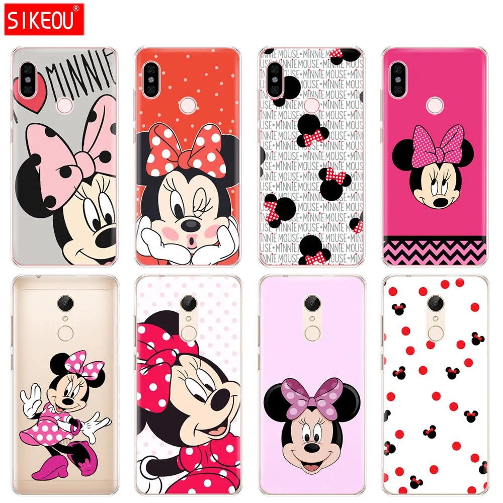Silicone Cover phone Case for Xiaomi redmi 5 4 1 1s 2 3 3s pro PLUS redmi note 4 4X 4A 5A Minnie Mouse
Silicone Cover phone Case for Xiaomi redmi 5 4 1 1s 2 3 3s pro PLUS redmi note 4 4X 4A 5A Minnie Mouse