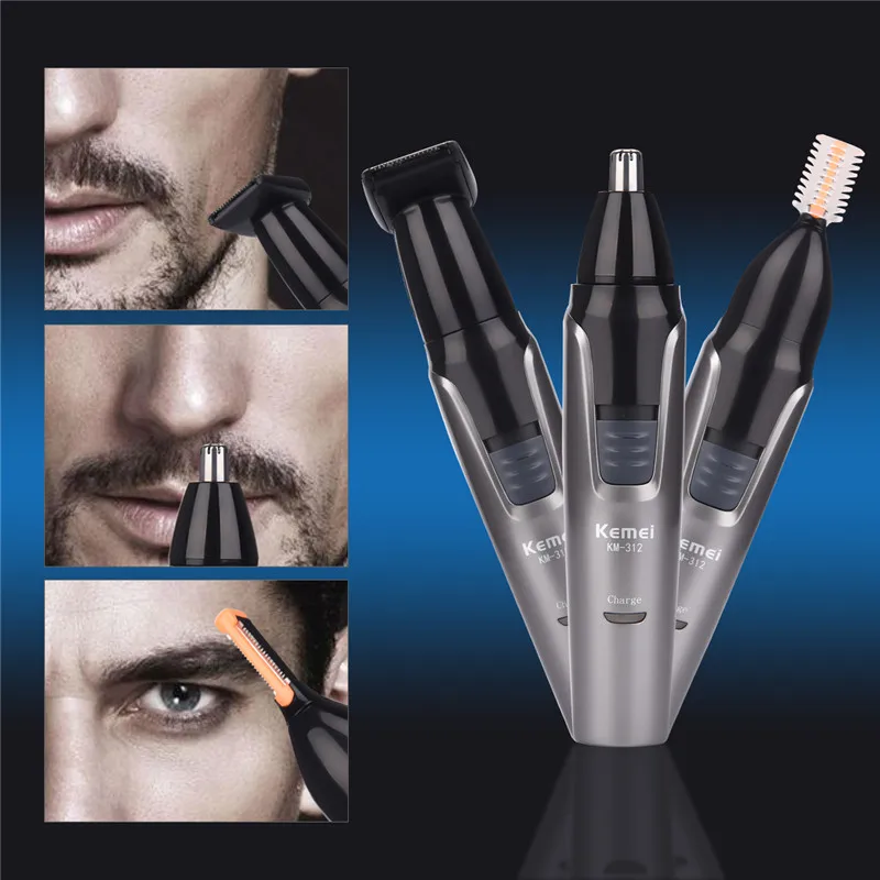 Multifunctional Ear Nose Trimmer 3 in 1 Rechargeable Electric Shaver Face Care Safe Shaving Removal Ear Sideburns Cutter For Men 
Multifunctional Ear Nose Trimmer 3 in 1 Rechargeable Electric Shaver Face Care Safe Shaving Removal Ear Sideburns Cutter For Men