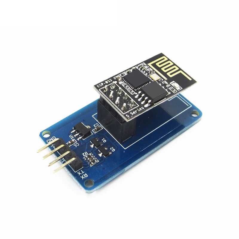 ESP-01S ESP8266 Серийный беспроводной модуль Wi-Fi + ESP-01 адаптер для Arduino | Электроника