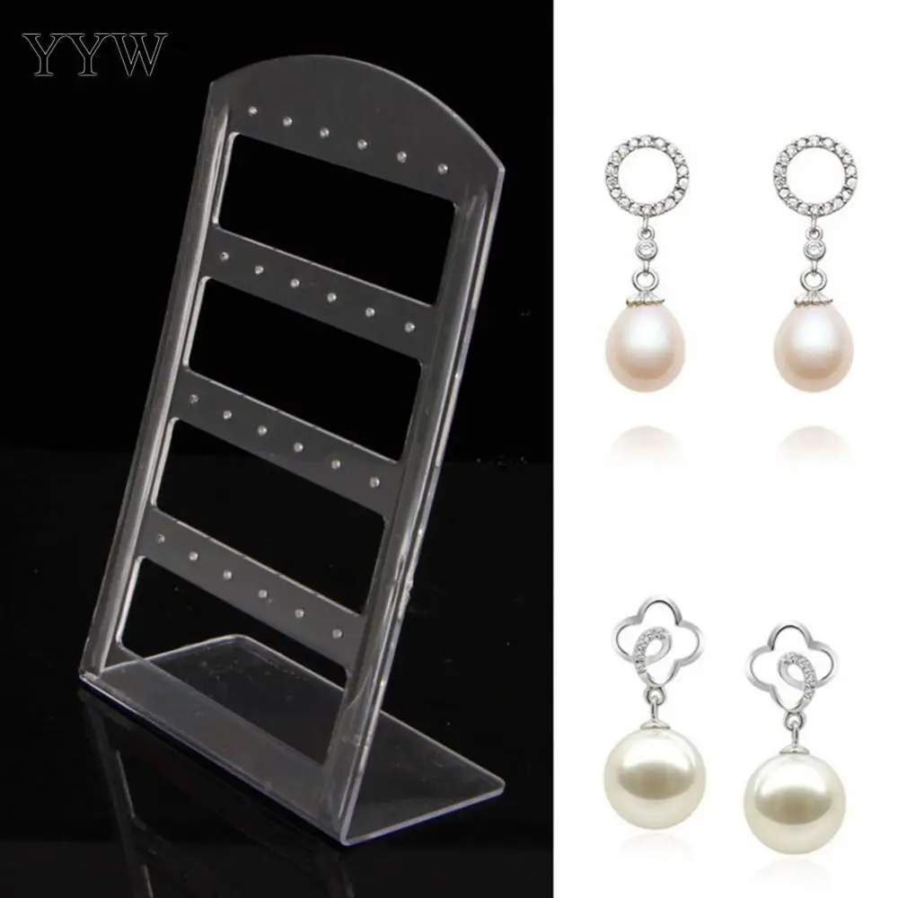YYW Fashion Polypropylene(PP) Earring Display 50pcs/Lot Transparent Jewelry Stand Holder Show Case
YYW Fashion Polypropylene(PP) Earring Display 50pcs/Lot Transparent Jewelry Stand Holder Show Case