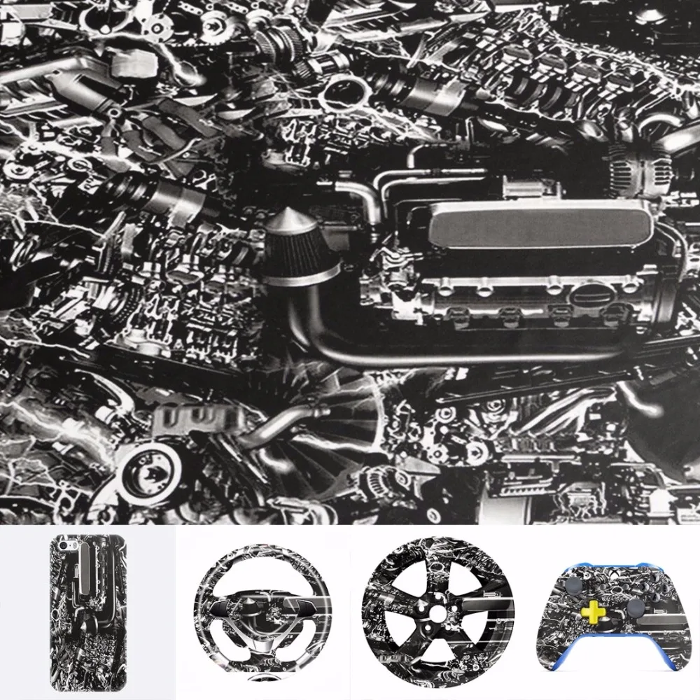 Mayitr 1m x 50cm Printed Water Transfer Film Odorless Car Engine Pattern Hydrographic Film Decor
Mayitr 1m x 50cm Printed Water Transfer Film Odorless Car Engine Pattern Hydrographic Film Decor