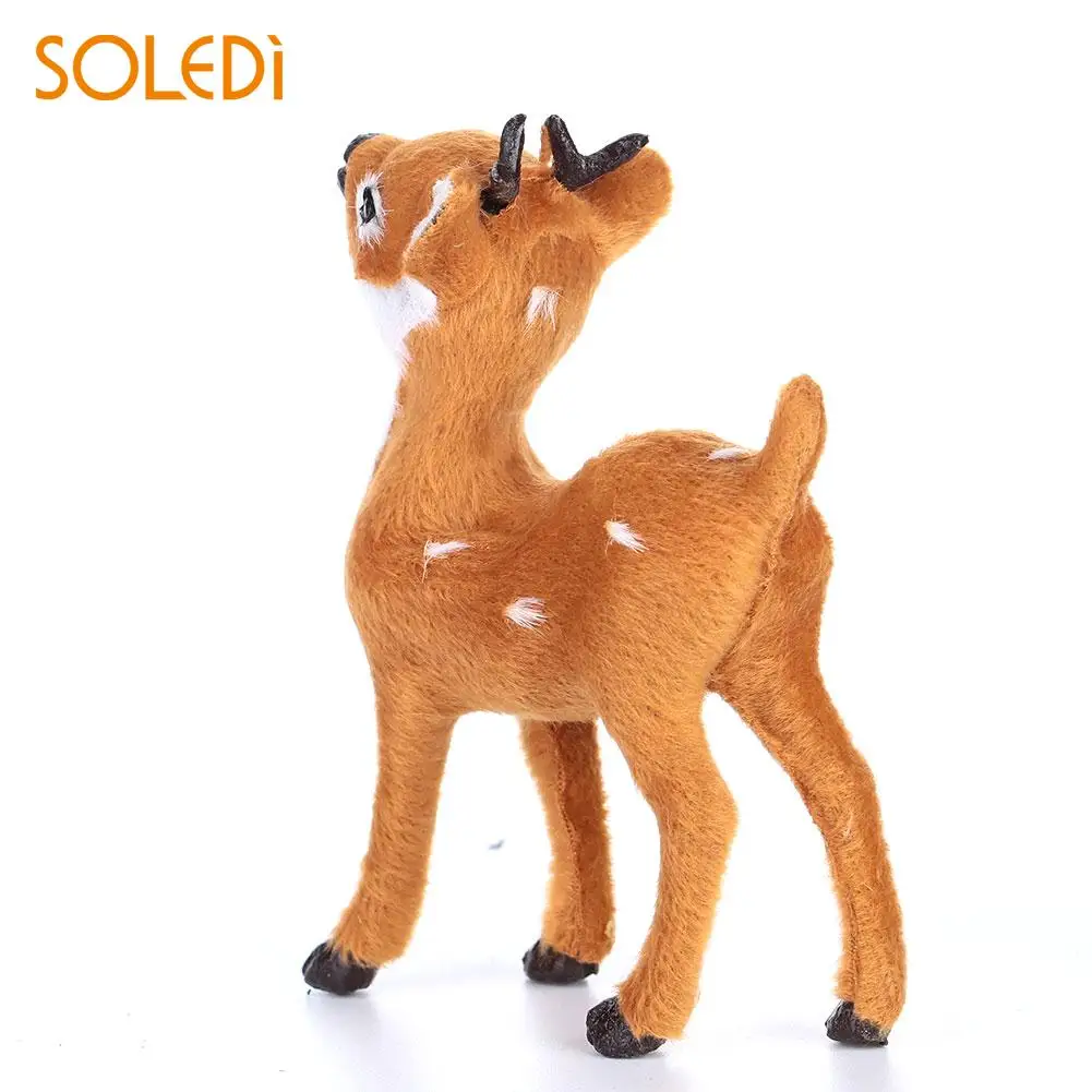 Plush Plastic Xmas Elk Beautiful Christmas Reindeer Standing Simulated Christmas Decorations Sika Deer
Plush Plastic Xmas Elk Beautiful Christmas Reindeer Standing Simulated Christmas Decorations Sika Deer