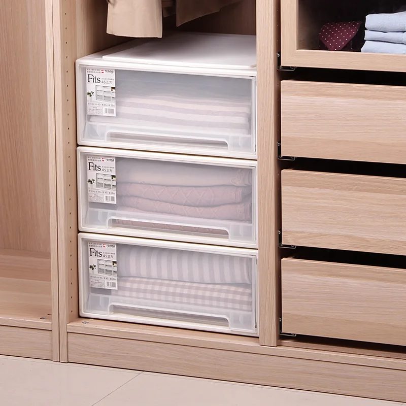 1PCS plastic drawer storage box underwear storage cabinet finishing box 45 square
1PCS plastic drawer storage box underwear storage cabinet finishing box 45 square
