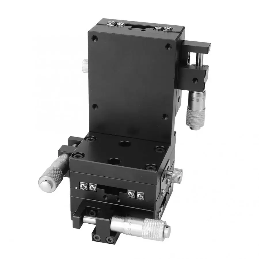 Linear Motion Manual Stage Axis XYZ High-precise Aluminum Alloy Linear Motion Manual Stage Tuning Sliding Table 60*60mm
Linear Motion Manual Stage Axis XYZ High-precise Aluminum Alloy Linear Motion Manual Stage Tuning Sliding Table 60*60mm