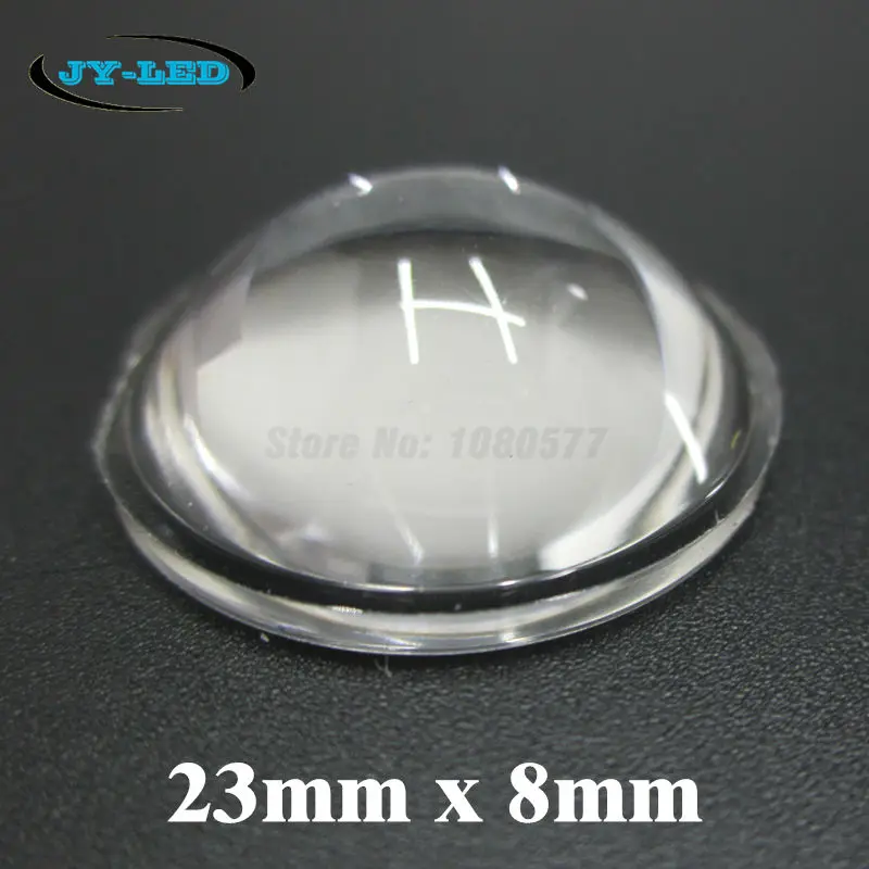 20pcs 23mm*8mm Optical Grade PMMA LED Lenses, 60 Degree Semicircle Convex Power Lens Reflector
20pcs 23mm*8mm Optical Grade PMMA LED Lenses, 60 Degree Semicircle Convex Power Lens Reflector