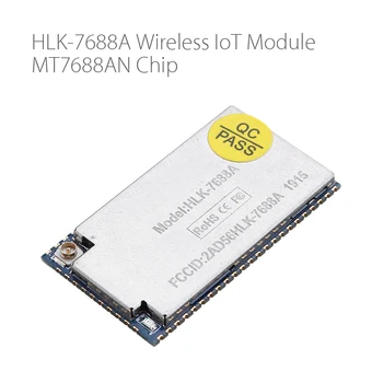 HLK-7688A Wireless IoT Module MT7688AN Chip Supports Linux/OpenWrt Smart Devices and Cloud Services for Smart Home
HLK-7688A Wireless IoT Module MT7688AN Chip Supports Linux/OpenWrt Smart Devices and Cloud Services for Smart Home