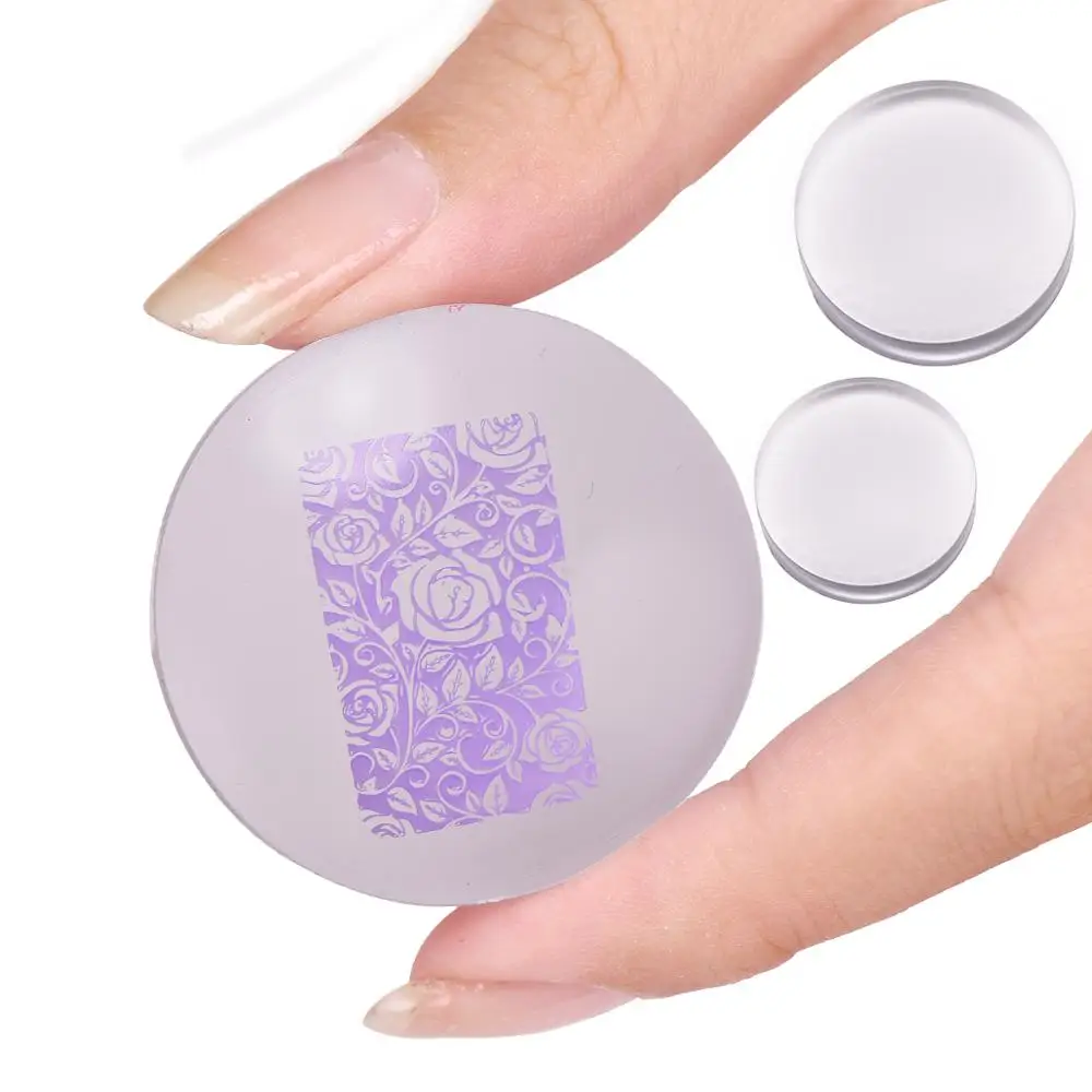 1PCS 2.8cm/3.8cm BEAUTYBIGBANG Silicone Nail Stamper Accessory Clear Jelly Head Manicure Tools Pattern Stamping
1PCS 2.8cm/3.8cm BEAUTYBIGBANG Silicone Nail Stamper Accessory Clear Jelly Head Manicure Tools Pattern Stamping
