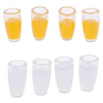 4Pcs 1:12 Dollhouse Miniature Doll house Cups Furniture Toy Mini Resin Water Cup Orange Fruit Juice Milk Cup Decoration Gifts
4Pcs 1:12 Dollhouse Miniature Doll house Cups Furniture Toy Mini Resin Water Cup Orange Fruit Juice Milk Cup Decoration Gifts