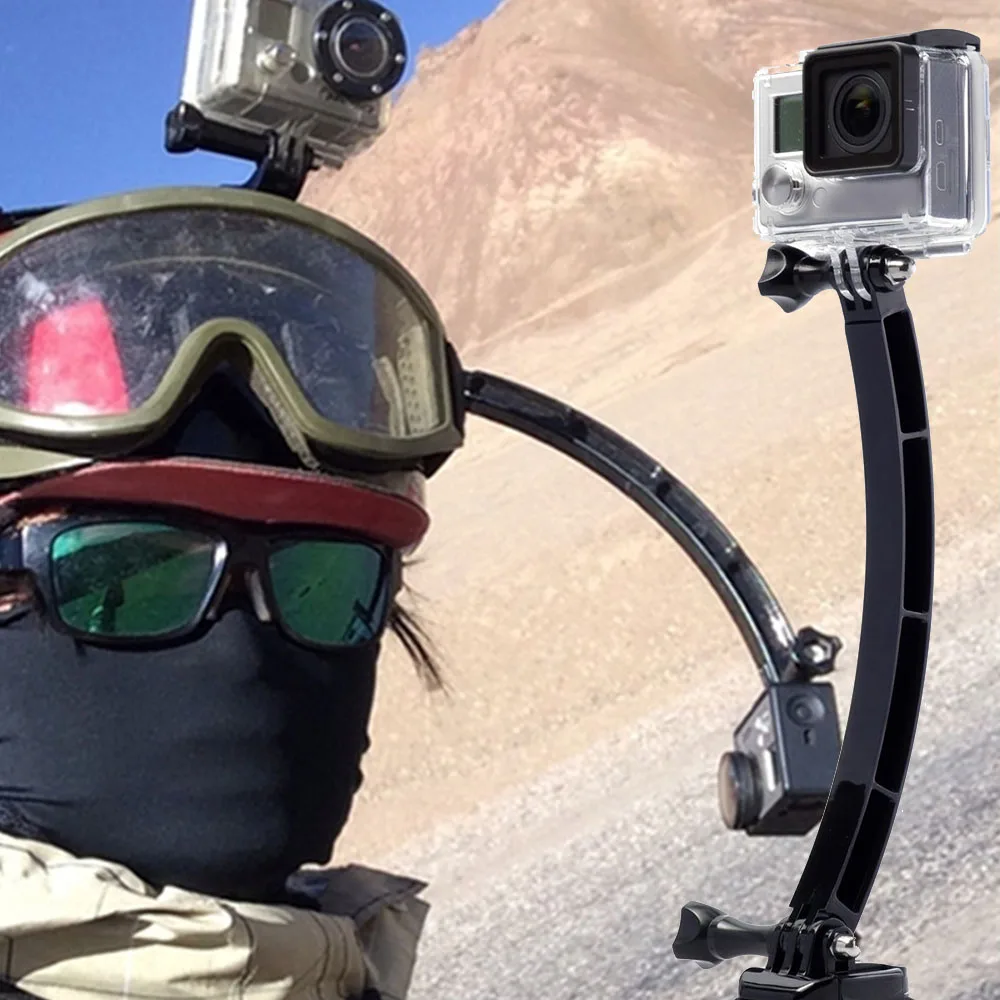 Gosear Mount Motorcycle Bicycle Cycling Helmet Extension Selfie Rod Stick Arm Set for Gopro Go Pro Hero 5 4 3 2 Xiaomi Yi Camera
Gosear Mount Motorcycle Bicycle Cycling Helmet Extension Selfie Rod Stick Arm Set for Gopro Go Pro Hero 5 4 3 2 Xiaomi Yi Camera