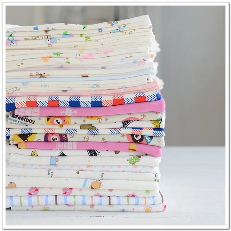 10pcs/lot Cartoon Knitted Cotton Fabric Soft DIY Patchwork Sewing Kids Bibs Bags Cloth Textiles Sheet Fabric 30*30cm Handmade
10pcs/lot Cartoon Knitted Cotton Fabric Soft DIY Patchwork Sewing Kids Bibs Bags Cloth Textiles Sheet Fabric 30*30cm Handmade