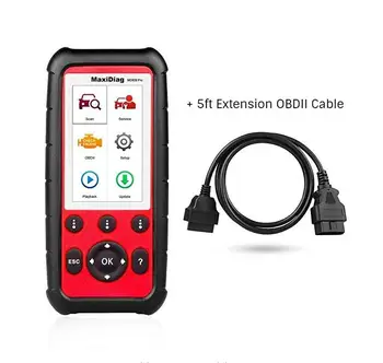 Autel MD808 Pro with 5ft Extension Cable All System OBDII Scanner(Advanced MaxiCheck Pro and MD802) Oil and Battery Reset Regist
Autel MD808 Pro with 5ft Extension Cable All System OBDII Scanner(Advanced MaxiCheck Pro and MD802) Oil and Battery Reset Regist