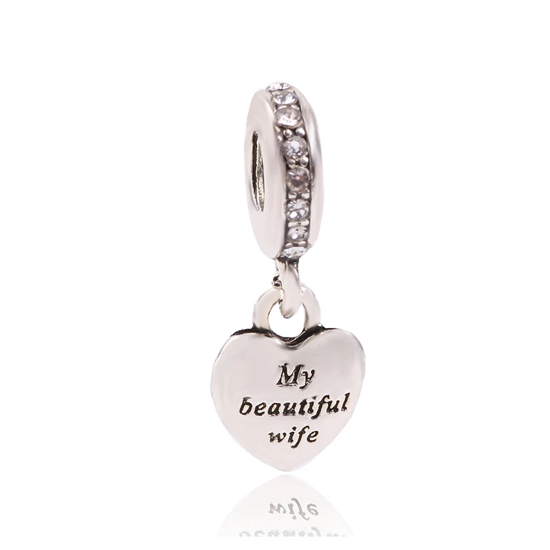 dodocharms Crystal Love Puzzle Heart Dangle Wife Bead Silver Color Charm Bead Fit Pandora European Charms Bracelet
dodocharms Crystal Love Puzzle Heart Dangle Wife Bead Silver Color Charm Bead Fit Pandora European Charms Bracelet