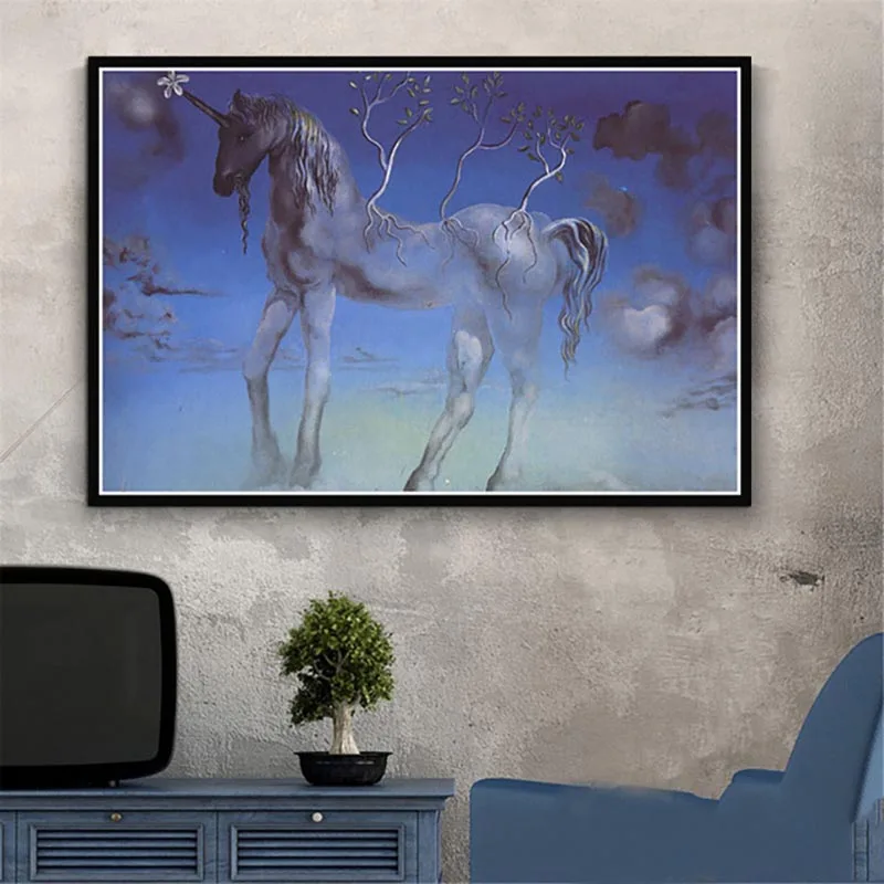 Wall Art Canvas Painting Home Decoration Retro Psychedelic Salvador Dali Pictures Prints Modular Nordic Style Poster Living Room
Wall Art Canvas Painting Home Decoration Retro Psychedelic Salvador Dali Pictures Prints Modular Nordic Style Poster Living Room