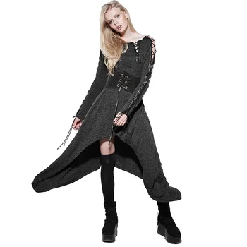 Steampunk Summer Casual Dress Latest Net Lace-up Asymmetrical Dress Loose Long Sleeve Wool Knitted Dress
Steampunk Summer Casual Dress Latest Net Lace-up Asymmetrical Dress Loose Long Sleeve Wool Knitted Dress