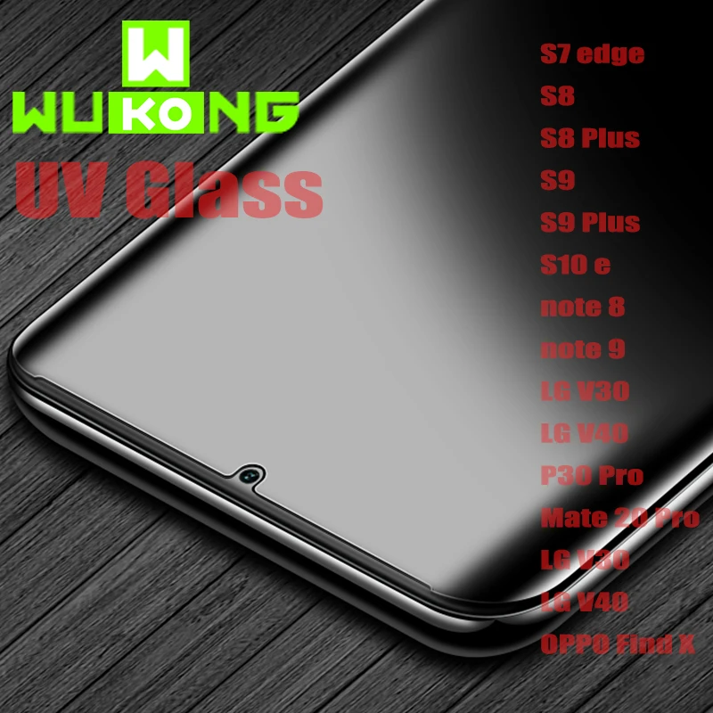 UV Liquid Glue Screen Protector For Samsung S9 Plus S8 Note9 Glass for Huawei mate 20 Pro P30 Pro For LG V30 V40 For OPPO Find X
UV Liquid Glue Screen Protector For Samsung S9 Plus S8 Note9 Glass for Huawei mate 20 Pro P30 Pro For LG V30 V40 For OPPO Find X