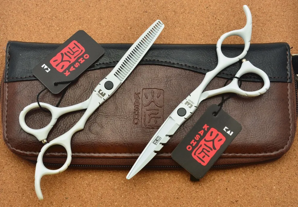 726# 5.5'' 16cm Kasho TOP GRADE Stoving Varnish Hairdressing Scissors 440C Barber Cutting Scissors Thinning Shears Hair Scissors
726# 5.5'' 16cm Kasho TOP GRADE Stoving Varnish Hairdressing Scissors 440C Barber Cutting Scissors Thinning Shears Hair Scissors