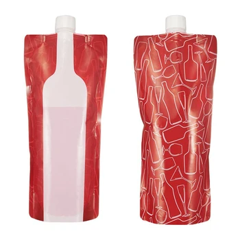 1PC Plastic Foldable Reusable Portable Wine Bottle Bag Unbreakable High Quality Travel Portable Leak Proof Wine Bag
1PC Plastic Foldable Reusable Portable Wine Bottle Bag Unbreakable High Quality Travel Portable Leak Proof Wine Bag