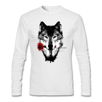casual romantic sinister wolf T-shirt men Green Tee Artwork Black Rose tee shirt for handsome person
casual romantic sinister wolf T-shirt men Green Tee Artwork Black Rose tee shirt for handsome person