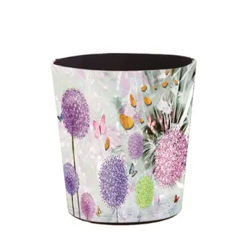 5.5L /7L /10L Waterproof Leather Trash Bin Waste Bins Garbage Can Dandelions Butterflies Pattern Office Paper Basket Household
5.5L /7L /10L Waterproof Leather Trash Bin Waste Bins Garbage Can Dandelions Butterflies Pattern Office Paper Basket Household