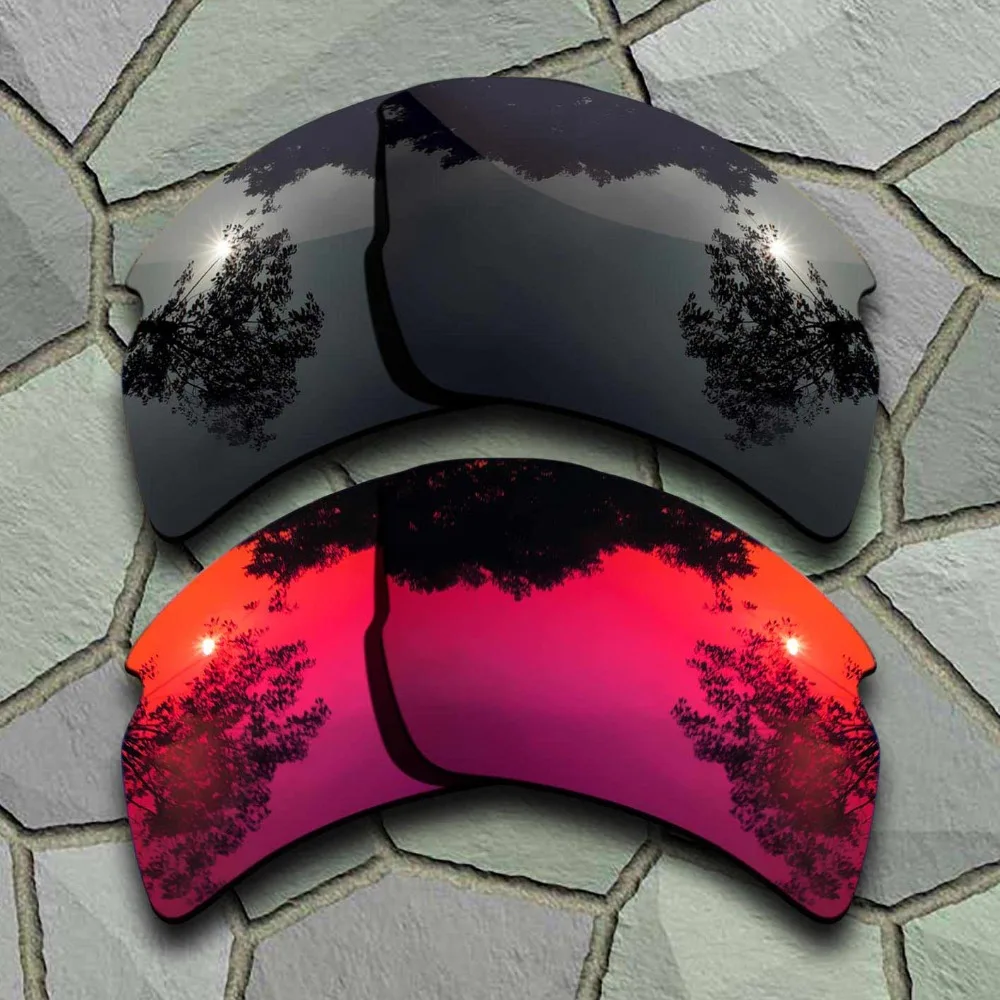 Grey Black&Violet Red Sunglasses Polarized Replacement Lenses for Oakley Flak 2.0 XL
Grey Black&Violet Red Sunglasses Polarized Replacement Lenses for Oakley Flak 2.0 XL