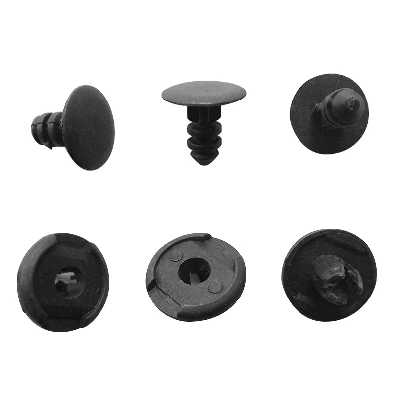 100Pcs 8MM Hole Black Plastic Rivet Fastener Bumper Spiked Pin Push Type Clips For Honda Accord Durable Car Parts
100Pcs 8MM Hole Black Plastic Rivet Fastener Bumper Spiked Pin Push Type Clips For Honda Accord Durable Car Parts