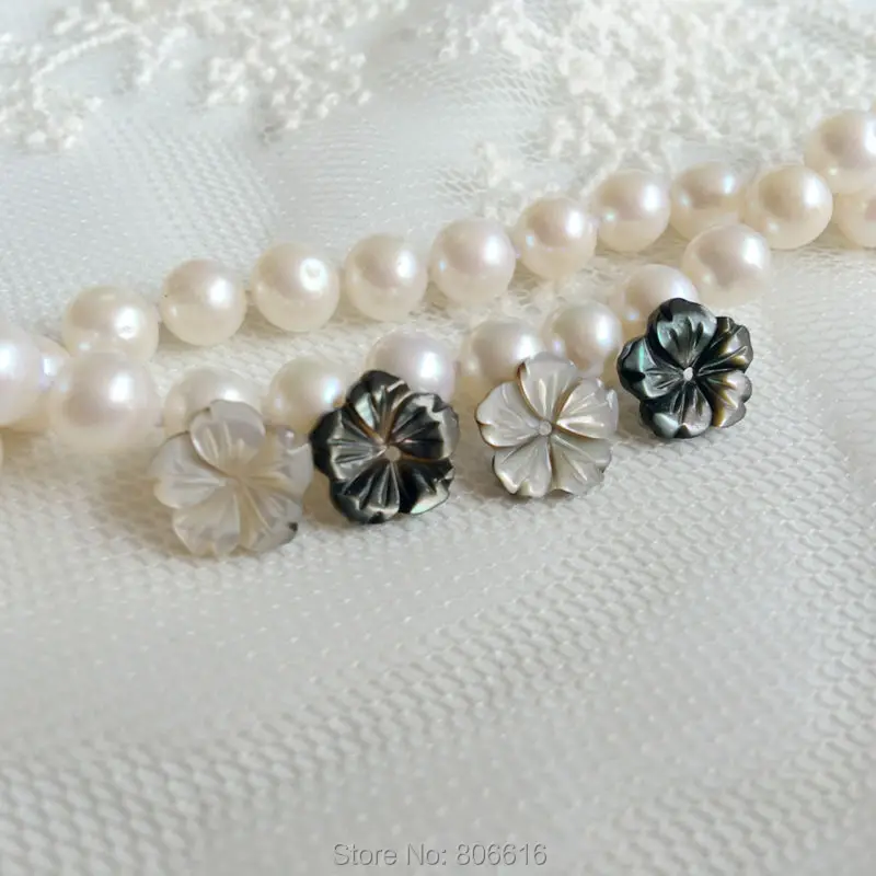 ( High Quality ) 10MM 10Pcs 100% Pure Natural Black Pearl Shell Flower Charms Jewelry Beads
( High Quality ) 10MM 10Pcs 100% Pure Natural Black Pearl Shell Flower Charms Jewelry Beads