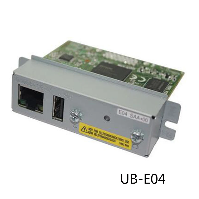 Vilaxh For Epson TM U220B e03 e04 1pcs used Ethernet interface For Epson 220PB 220PD 220PA TMT81 T70 T90 T86L T82V printer parts
Vilaxh For Epson TM U220B e03 e04 1pcs used Ethernet interface For Epson 220PB 220PD 220PA TMT81 T70 T90 T86L T82V printer parts