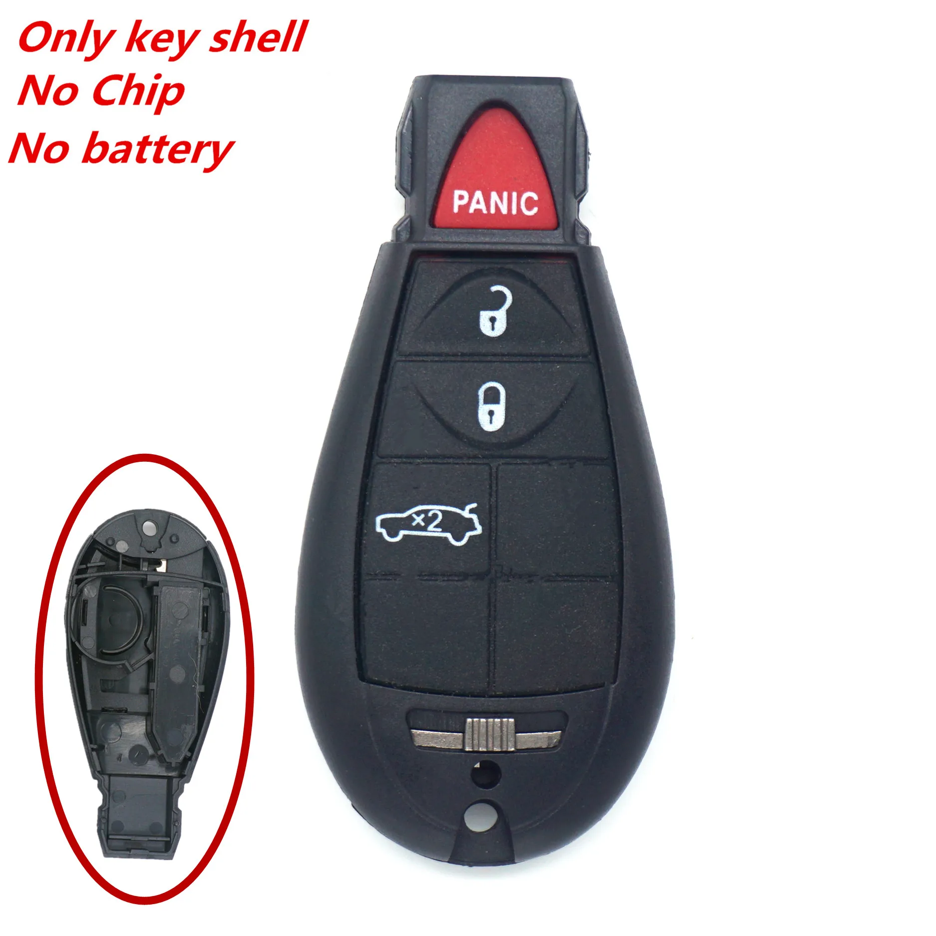 WFMJ 4 Buttons Keyless Remote Smart Key Case Chain Shell for Dodge Journey Charger Magnum Challenger Chrysler 300
WFMJ 4 Buttons Keyless Remote Smart Key Case Chain Shell for Dodge Journey Charger Magnum Challenger Chrysler 300