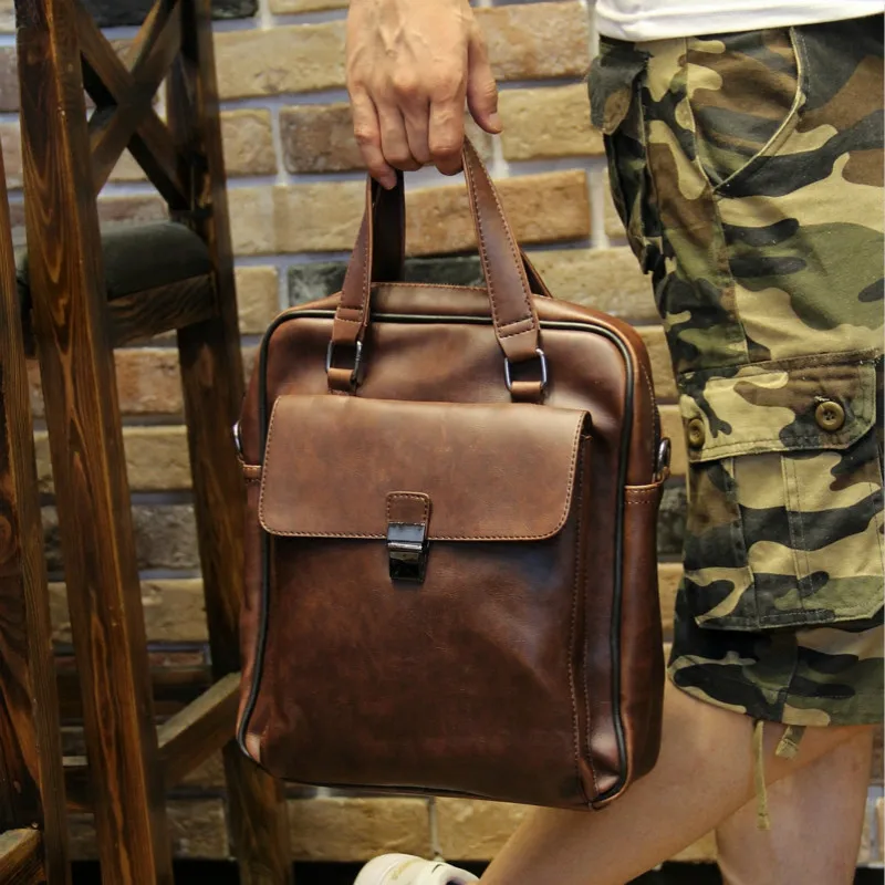 Tidog Business man handbag briefcase vertical single shoulder bag men business bag
Tidog Business man handbag briefcase vertical single shoulder bag men business bag