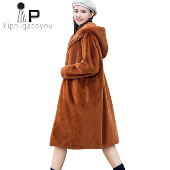 Winter Rex Rabbit Fur Coat Women Long Faux Fur Coat Warm Fake Fur Jacket Women Overcoat Oversize Loose Hooded Female Outerwear
Winter Rex Rabbit Fur Coat Women Long Faux Fur Coat Warm Fake Fur Jacket Women Overcoat Oversize Loose Hooded Female Outerwear