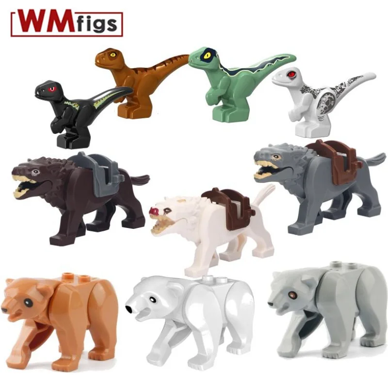 Single Jurassic Dinosaur Carnotaurus T-Rex Tiger Bricks Building Blocks Educational Toys for Children Gifts
Single Jurassic Dinosaur Carnotaurus T-Rex Tiger Bricks Building Blocks Educational Toys for Children Gifts