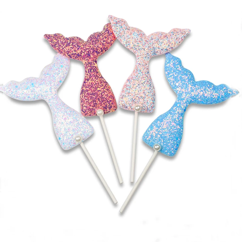 Оптовая продажа, пайетки, единорог, хвост русалки, праздничный украшение для свадебного торта, кекс, Русалка, Топпер для малышей 
Оптовая продажа, пайетки, единорог, хвост русалки, праздничный украшение для свадебного торта, кекс, Русалка, Топпер для малышей