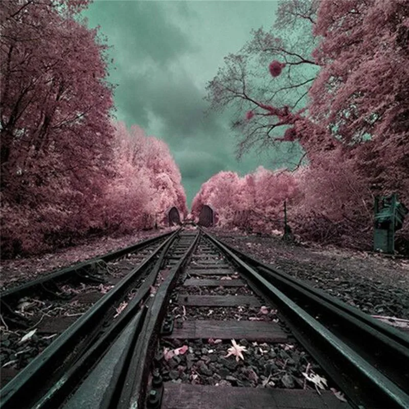 Sakura scenery railway railroad track 5D diamond painting cross stitch needle mosaic resin full diamond decoration fashion
Sakura scenery railway railroad track 5D diamond painting cross stitch needle mosaic resin full diamond decoration fashion