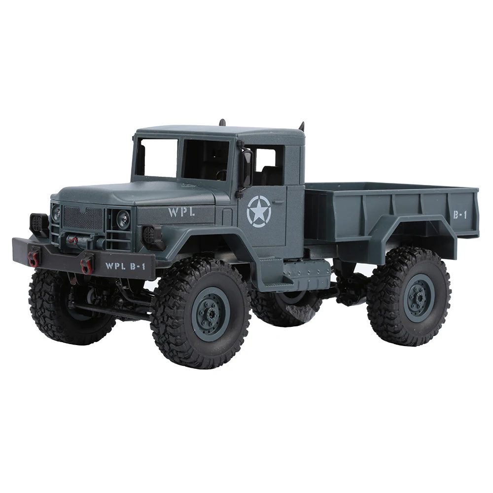 

WPLB-14 25km/h 2.4Ghz 4-CH 1:16 4WD Full Function Remote Control USA Military RC Truck Shock Absorbers